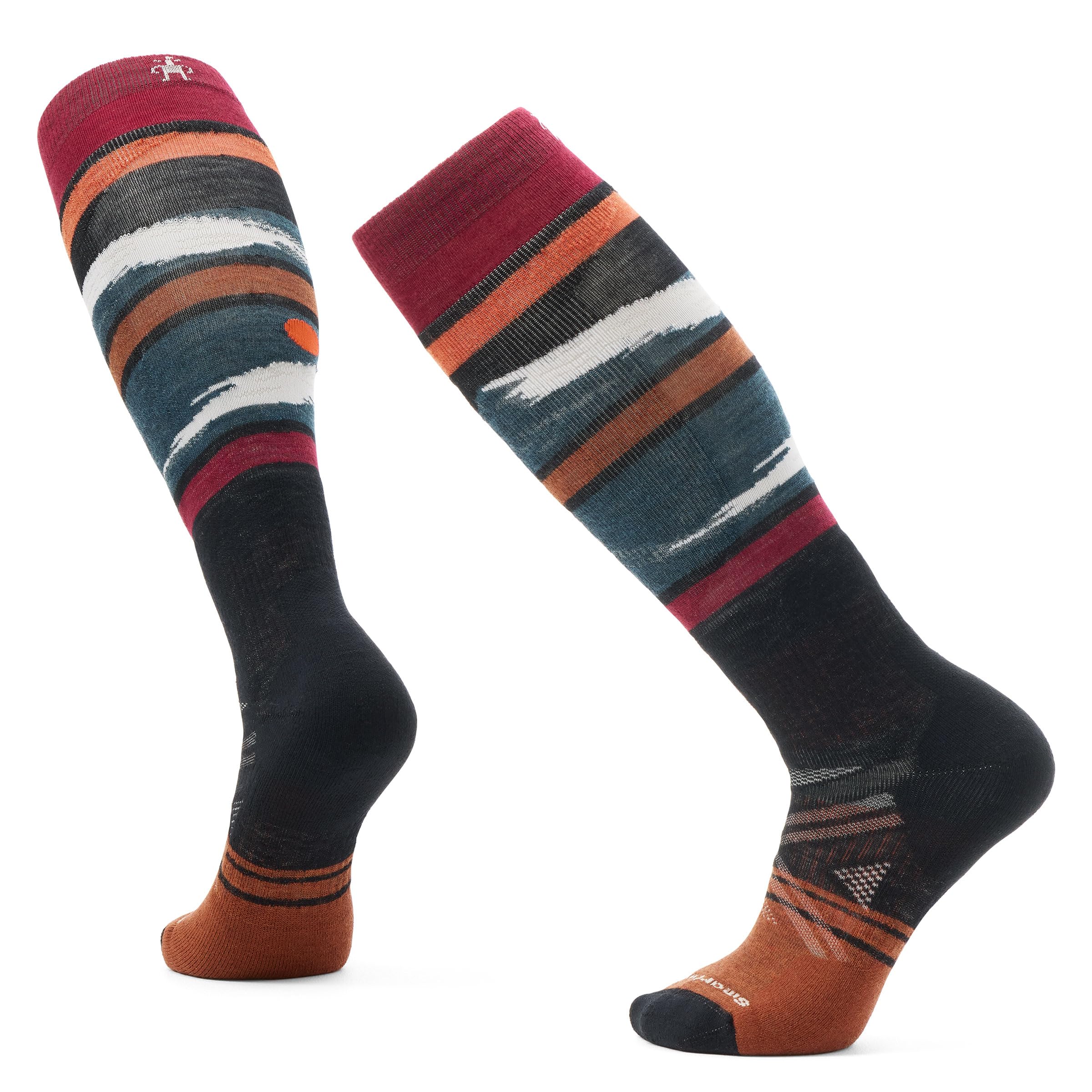 Smartwool Men's Full Cushion Ski Socks - Over The Calf Thermal Wool Socks for Winter Sports & Outdoor Activities - Perfect for Skiing, Snowboarding & Cold Weather Hiking