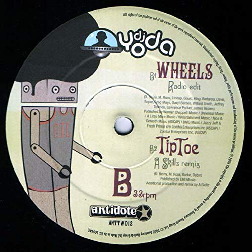 DJ YODA / WHEELS - Premium DJ Turntable Equipment for Professional DJs & Music Producers - Perfect for Clubs, Parties & Home Studios