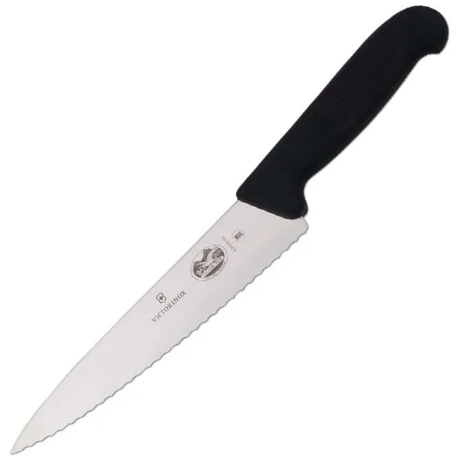 Victorinox 7.5 Inch Wavy Chef's Knife - Professional Kitchen Knife for Slicing, Dicing & Chopping - Perfect for Home Cooks & Professional Chefs