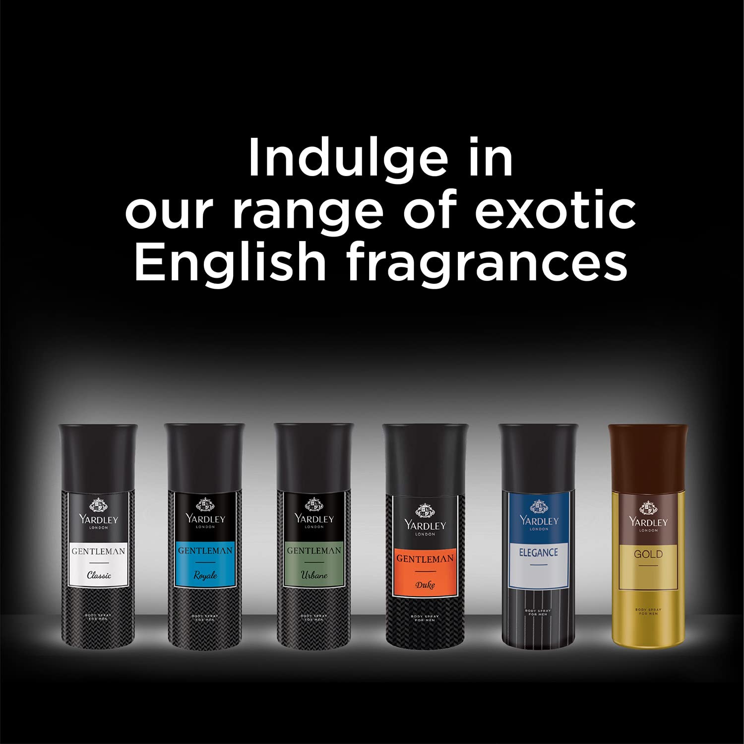 Yardley London Gentleman Classic Body Spray for Men - Fresh Woody Fougère Scent, Masculine Cologne, Long-Lasting Deodorant (150ml, 3-Pack) | Perfect for Daily Use, Gym, Office & Special Occasions