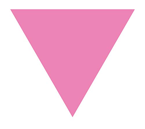 Rainbow Triangle Vinyl Decal - LGBTQ+ Pride Symbol for Gay, Lesbian, Bisexual & Transgender Support - 5 Inch Waterproof Sticker for Cars, Laptops, Windows & Pride Events