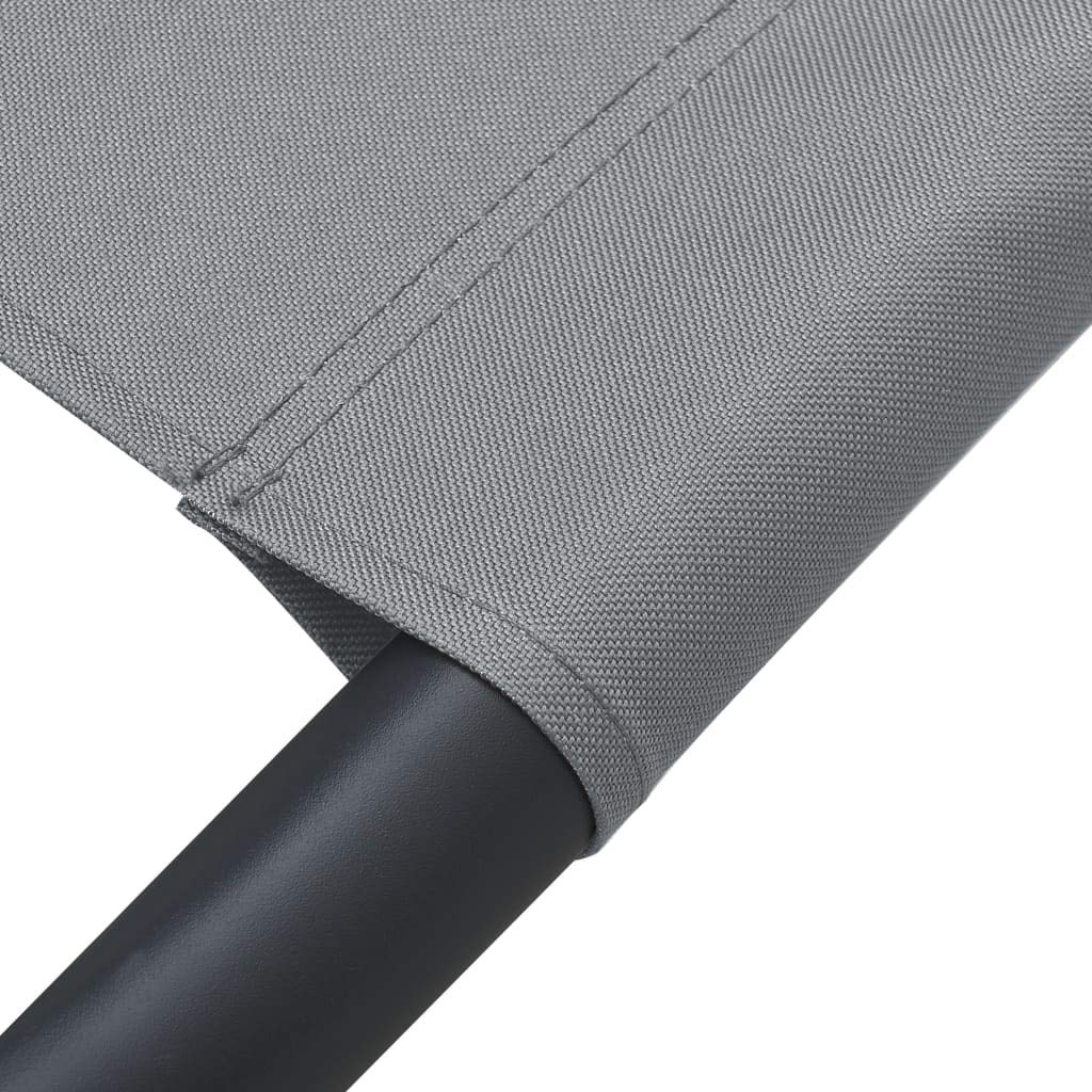 Premium Outdoor Lounge Bed - Durable Fabric in Anthracite for Lawn, Courtyard, Beach & Sunbathing | Perfect for Relaxing, Lounging & Outdoor Comfort