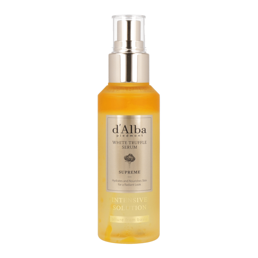 d'Alba White Truffle Supreme Intensive Serum 50ml/100ml - Anti-Aging Facial Treatment for Glowing Skin - Perfect for Night Routine & Daily Skincare Regimen