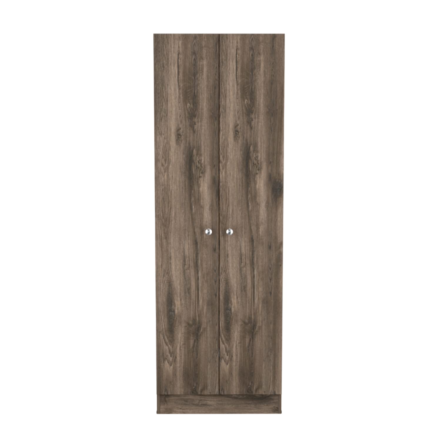 Dakari Multistorage Cabinet - 2 Door Cabinet with 5 Shelves, Dark Brown - Perfect for Kitchen Organization & Storage