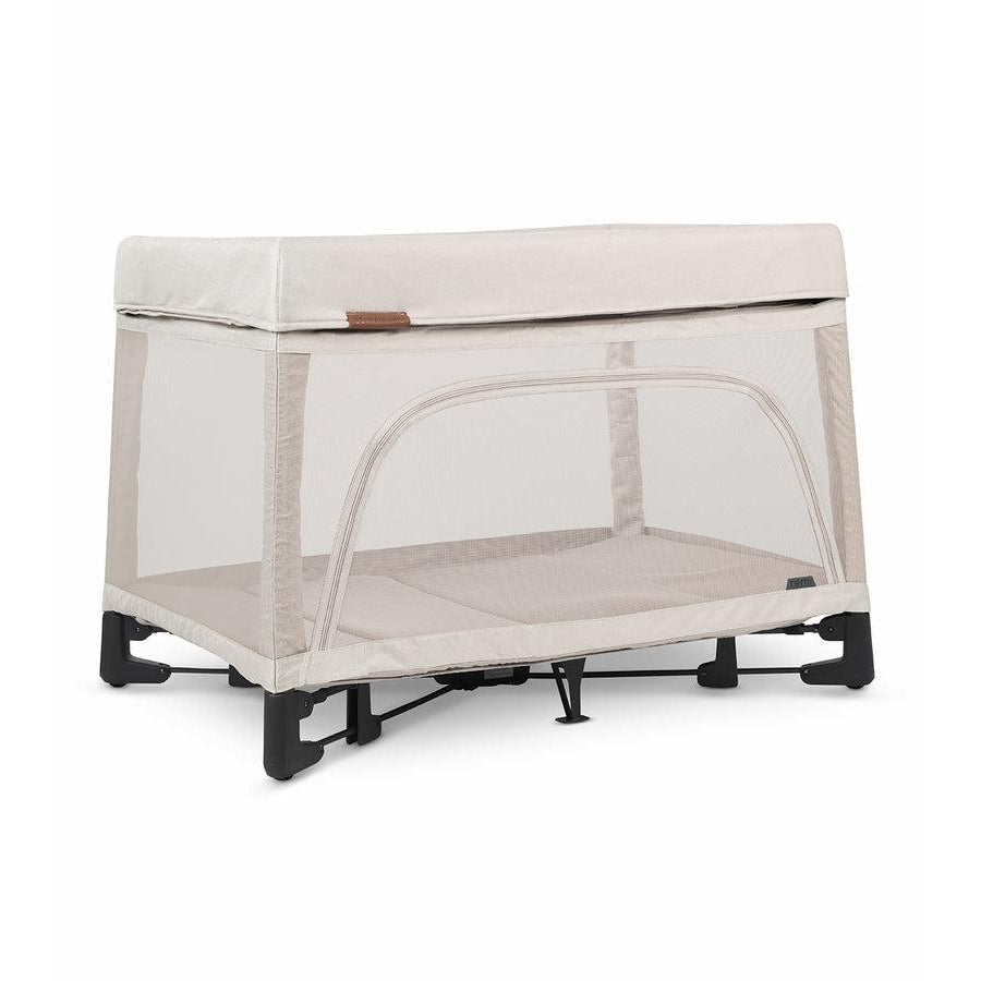 UPPAbaby Remi Playard Portable Baby Playpen - Charlie (Sand) for Indoor & Outdoor Use, Travel, and Nursery