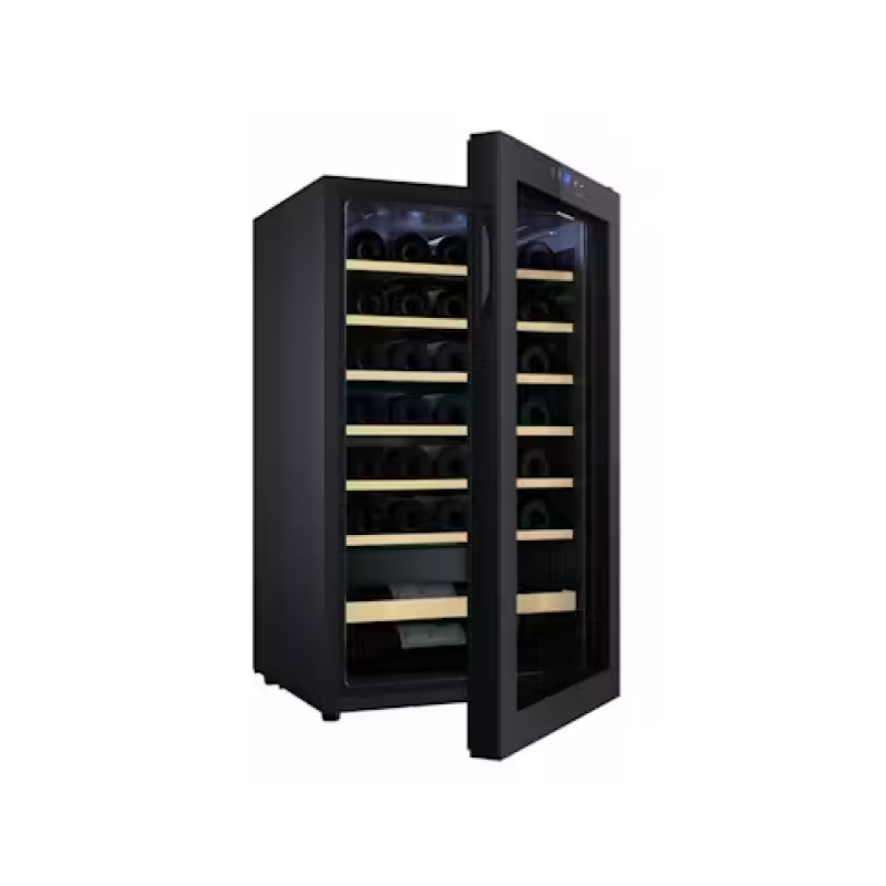 Europace EWC3362DGY 36 Bottle Dual Zone Wine Cooler Refrigerator - Perfect for Home Bars, Restaurants & Wine Cellars