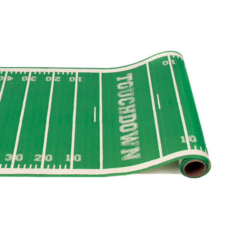 Touchdown Runner 20 x 25 Feet - Non-Slip Football Field Mat for Indoor/Outdoor Sports, Training, and Game Day Decor