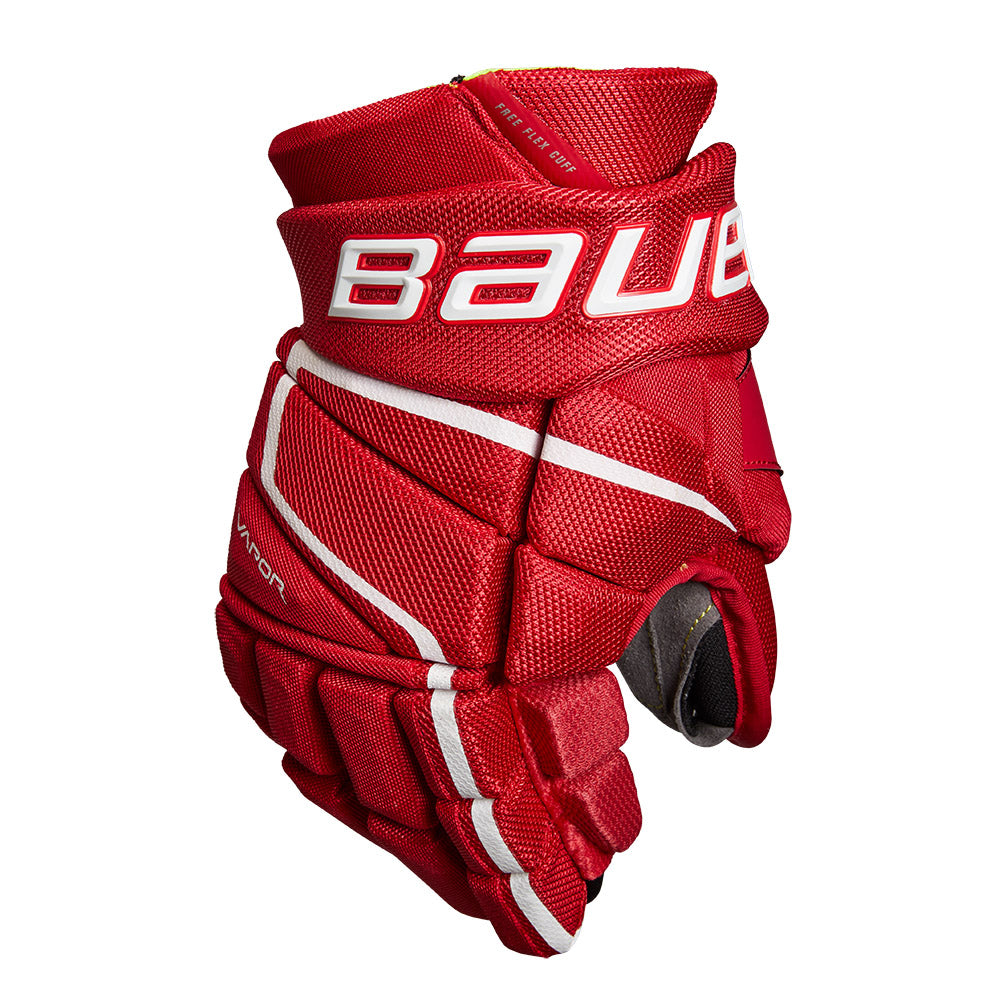 Bauer Vapor 3X Pro Junior Ice Hockey Gloves - Youth Protective Gear for Ice Skating & Hockey Training - Perfect for Games, Practices & Winter Sports