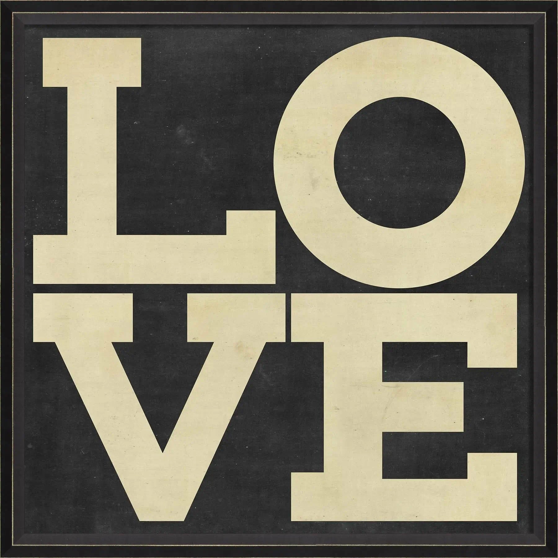 Love Art Print - Romantic Wall Decor for Bedroom, Living Room & Office - Perfect for Home & Gift Ideas