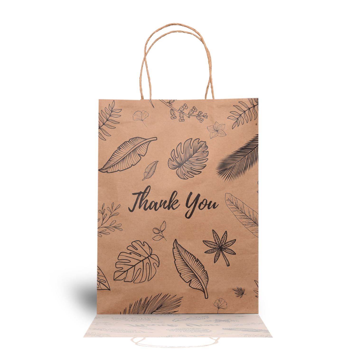 Eco-Friendly Pulp Art Thank You Gift Bags - Medium Size (9