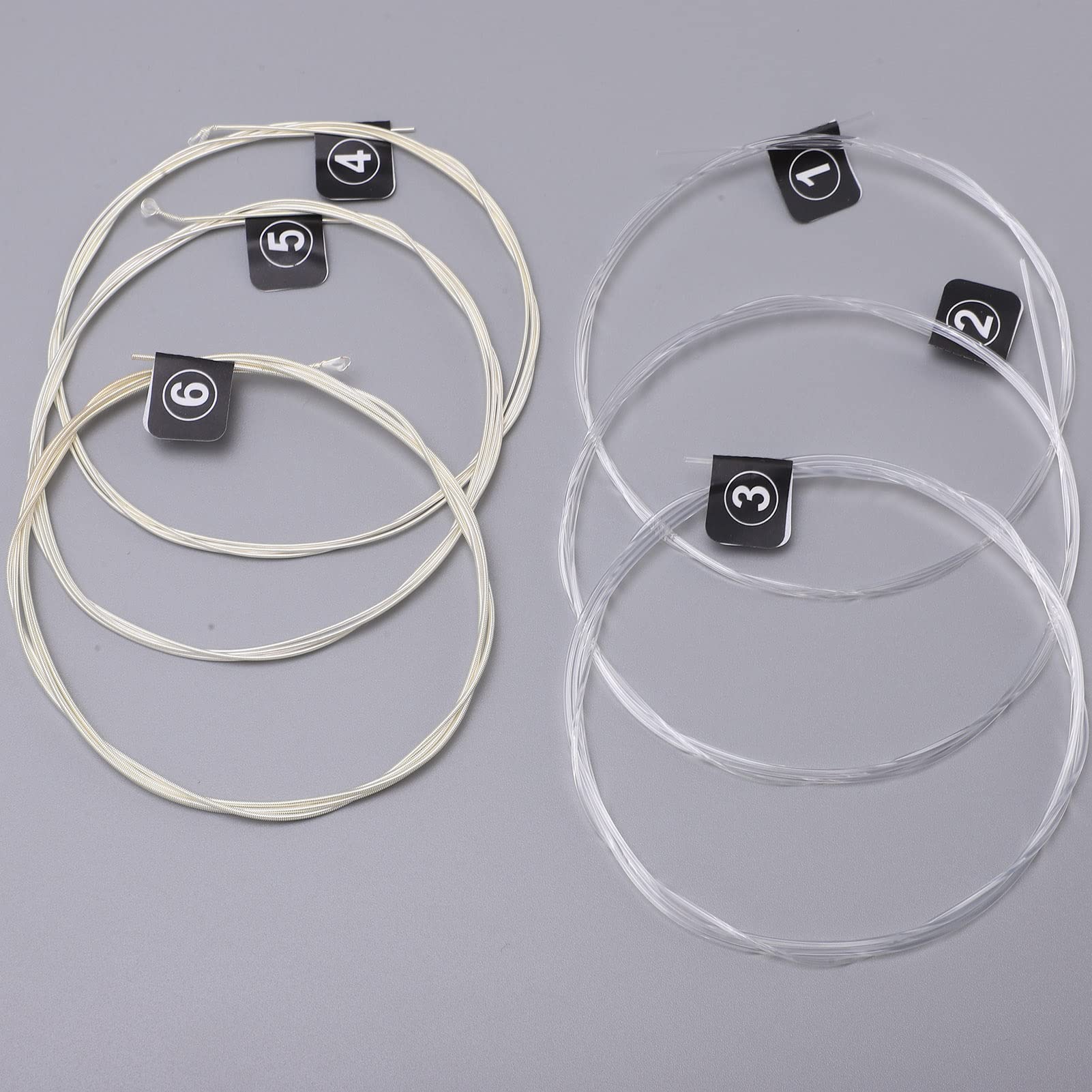 3 Sets (18pcs) Premium Nylon Classical Guitar Strings - Silver Plated Wound for 1st(E) to 6th(E) Strings | NX35 Model | Perfect for Beginners, Professionals & Live Performances