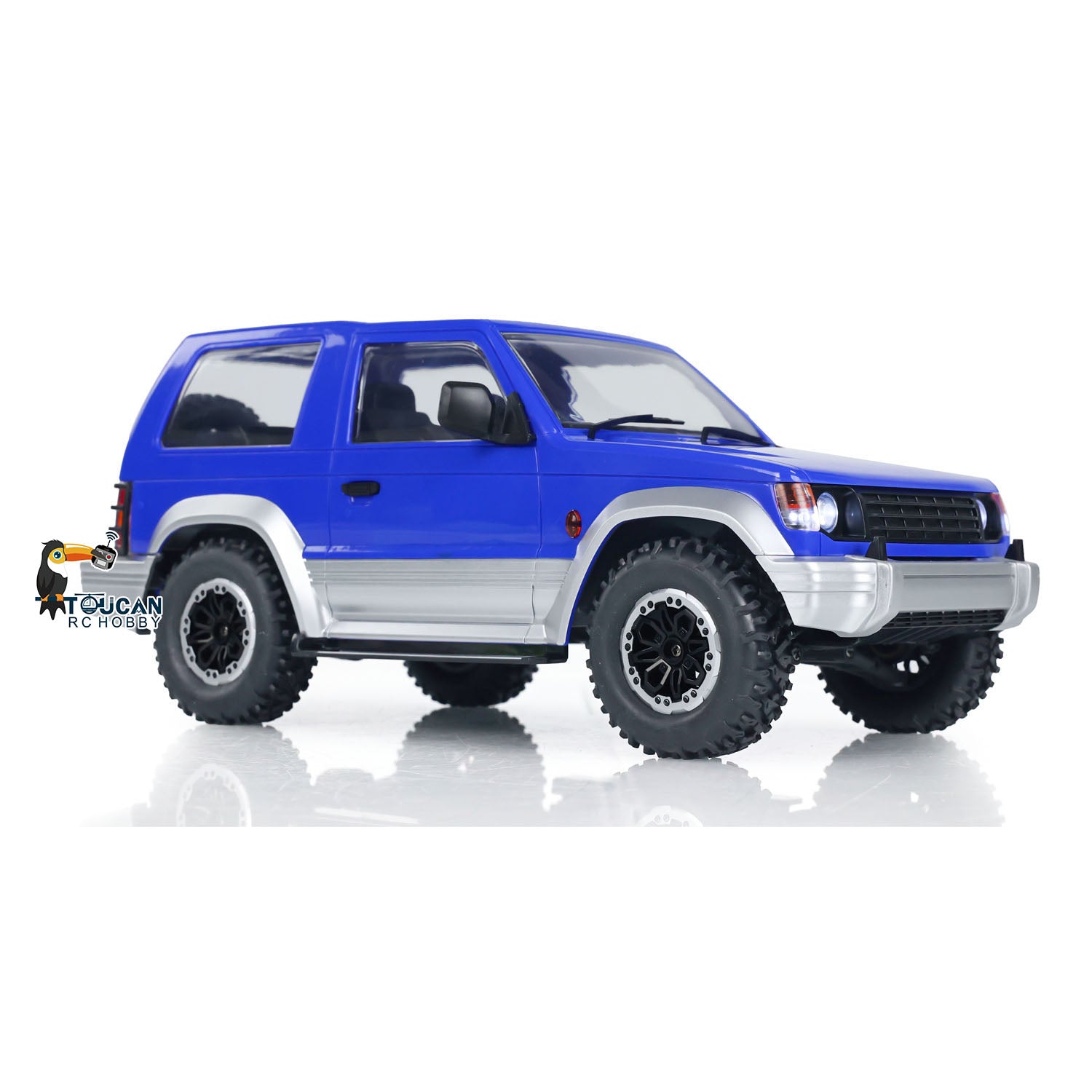 1/14 Scale 4WD V25 4x4 RC Crawler Car - Wireless Remote Control Off-Road Vehicle with LED Lights (US Stock) - Perfect for Rock Crawling, Trail Adventures & Backyard Racing