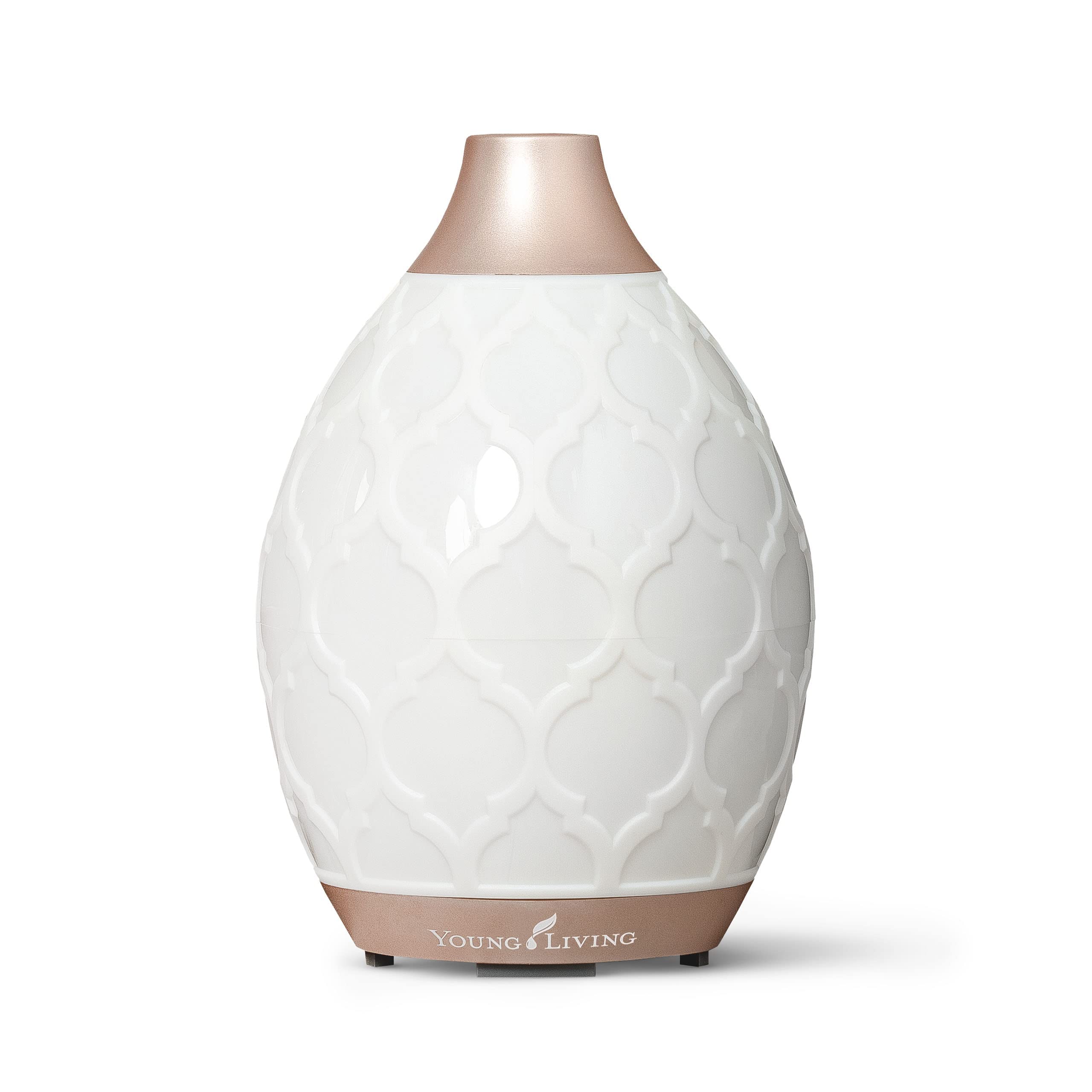 Young Living Desert Mist Ultrasonic Essential Oil Diffuser - Elegant Aromatherapy Vase for Home & Office - Stress Relief & Better Sleep - Perfect for Yoga, Meditation & Spa Relaxation