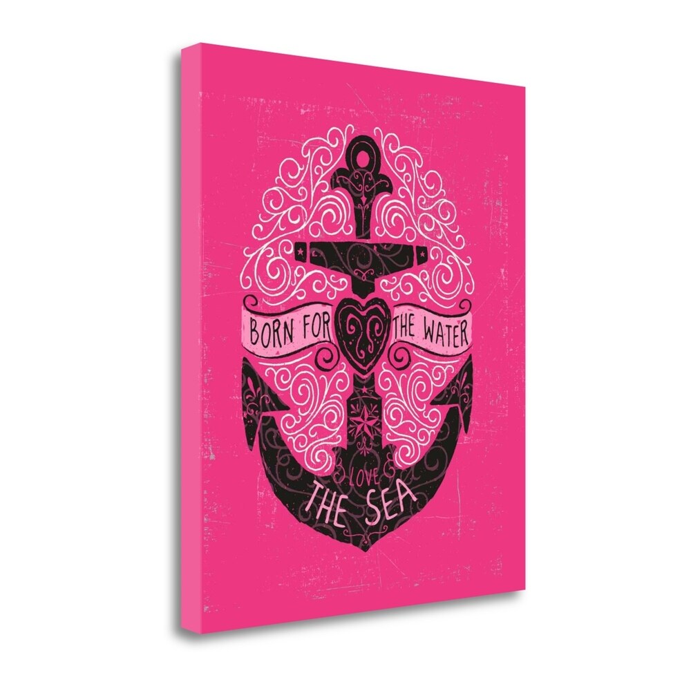 Anchor By Jim Baldwin - Fine Art Giclee Print on Gallery Wrap Canvas, Ready to Hang Wall Decor for Living Room, Bedroom & Office