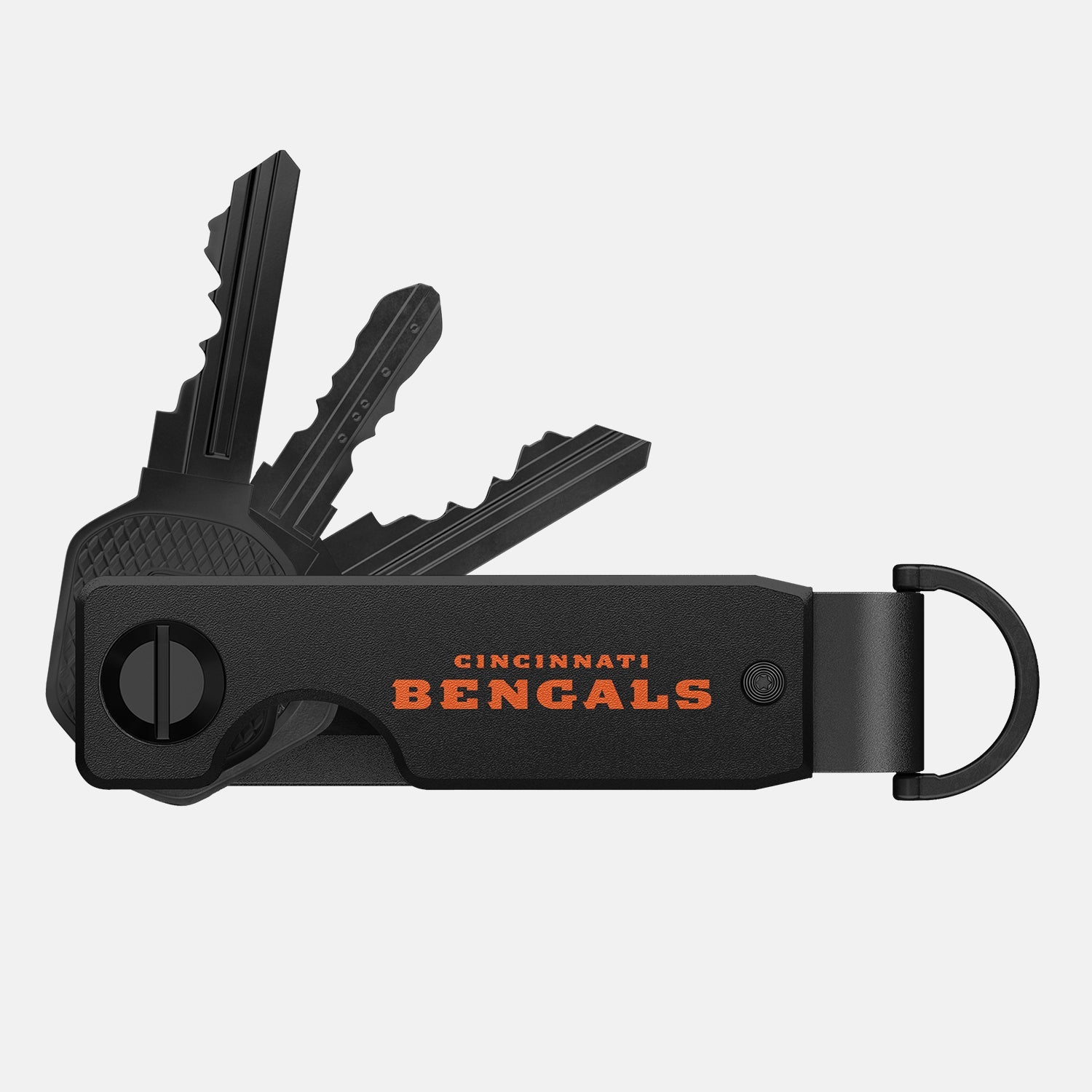Ridge KeyCase for Cincinnati Bengals - Durable Slim Wallet with RFID Protection - Perfect for Football Games, Travel, and Everyday Carry