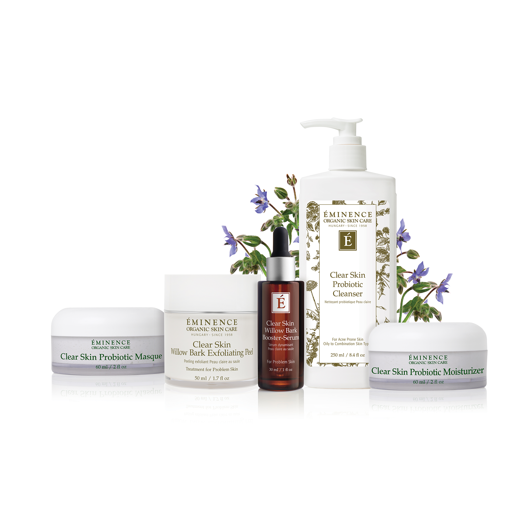 Eminence Organics Clear Skin Willow Bark Exfoliating Peel - Gentle Exfoliating Face Mask for Acne & Blackheads - Perfect for Oily & Combination Skin Care Routine