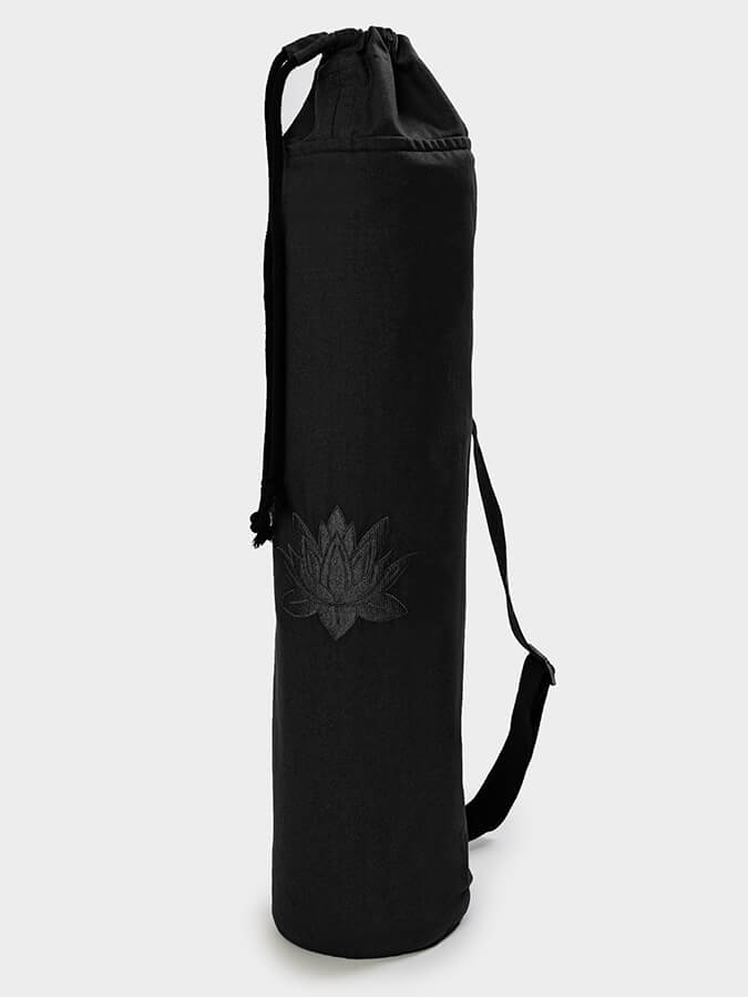 GOTS Certified Organic Cotton Yoga Mat Bag for Women & Men - Eco-Friendly Yoga Mat Carrier for Studio, Travel & Home Practice - Perfect for Yoga, Pilates & Meditation Accessories