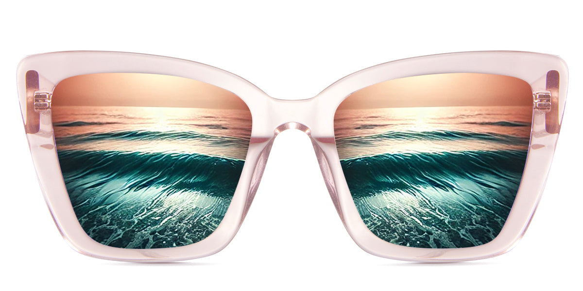 Women's Prescription Polarized Sunglasses - UV Protection, Anti-Glare for Driving, Outdoor Sports & Daily Wear