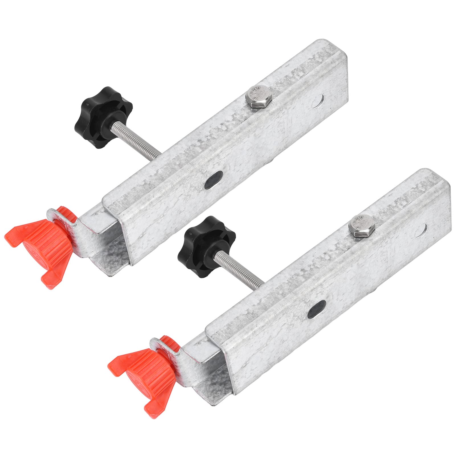 Jeanoko Window Bracket - 2 Pack Durable Aluminum Zinc Plate Ventilation Brackets for Chicken Coop Windows | Easy to Install | Perfect for Poultry Farm Ventilation & Greenhouse Airflow Control