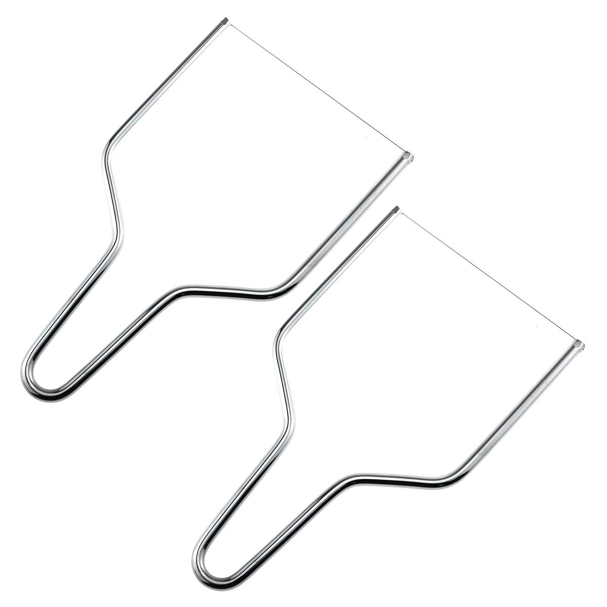 Premium Stainless Steel Cheese Slicer - 2 Pack Wire Cheese Cutter for Hard & Soft Cheeses, Butter, Foie Gras - Essential Baking & Cooking Tool for Kitchen, Charcuterie Boards & Party Platters