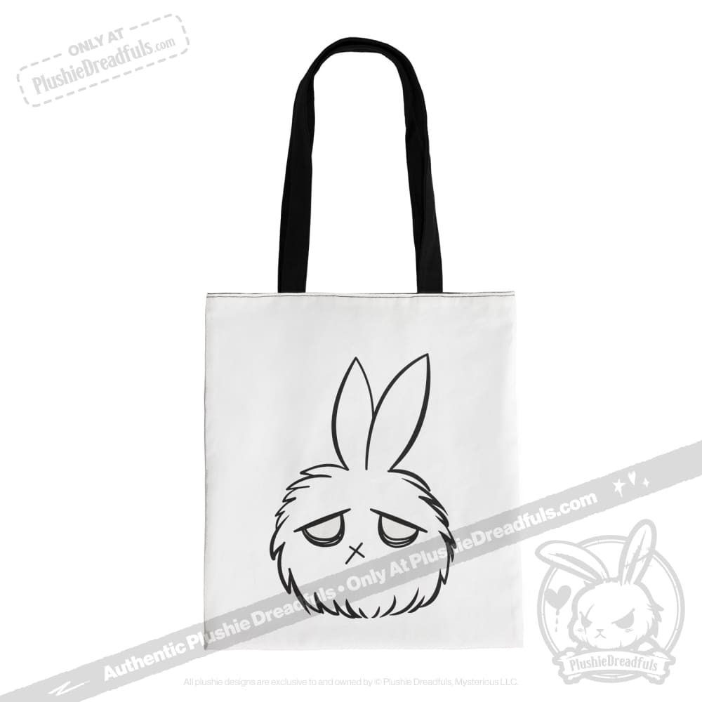 Plushie Dreadfuls Bipolar Bunny Stuffed Animal - Soft Plush Toy for Mental Health Awareness, Comfort & Cuddling | Perfect Gift for Therapy, Anxiety Relief & Emotional Support