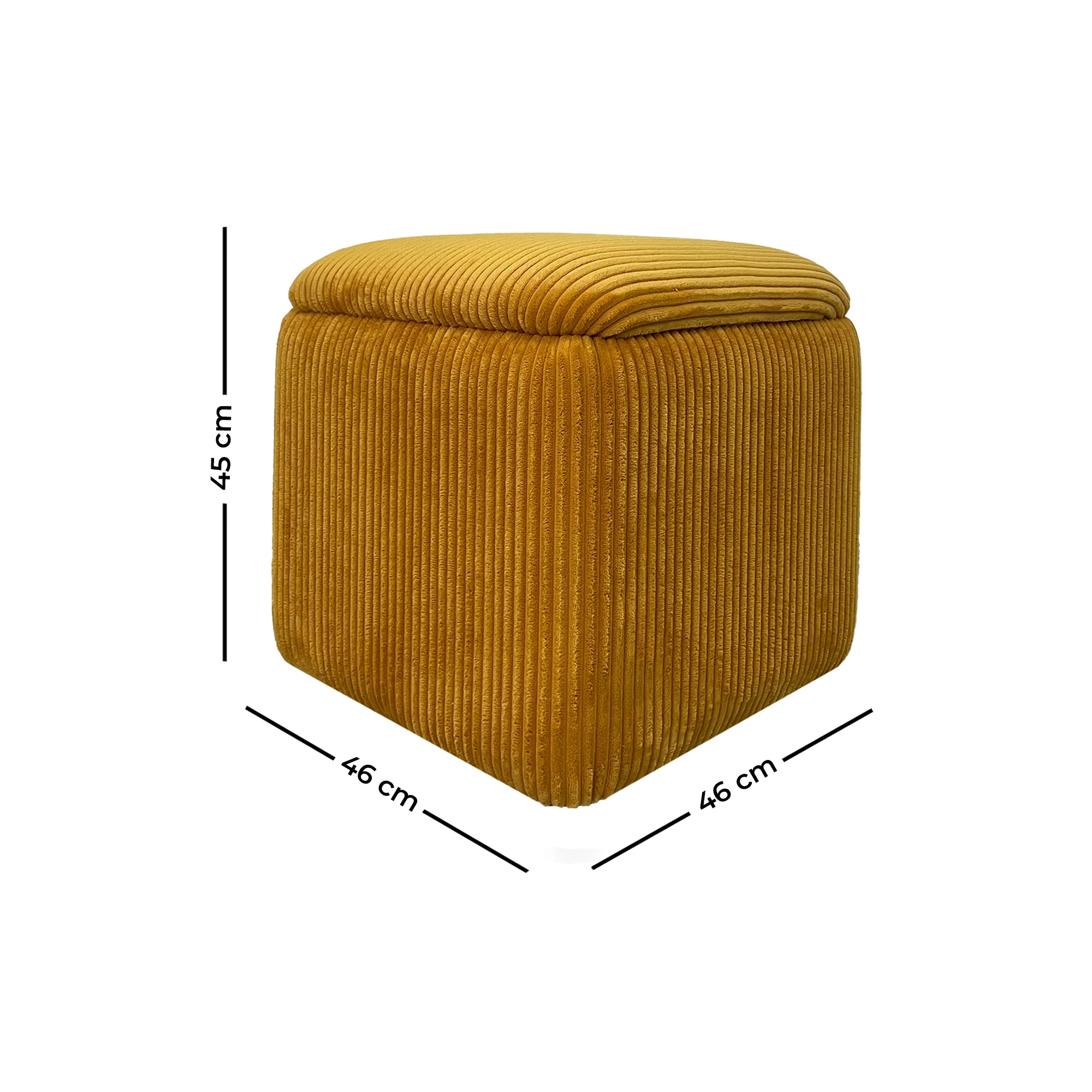 Fable Storage Ottoman - Stylish & Functional Footrest with Hidden Storage | Perfect for Living Room, Bedroom & Home Decor