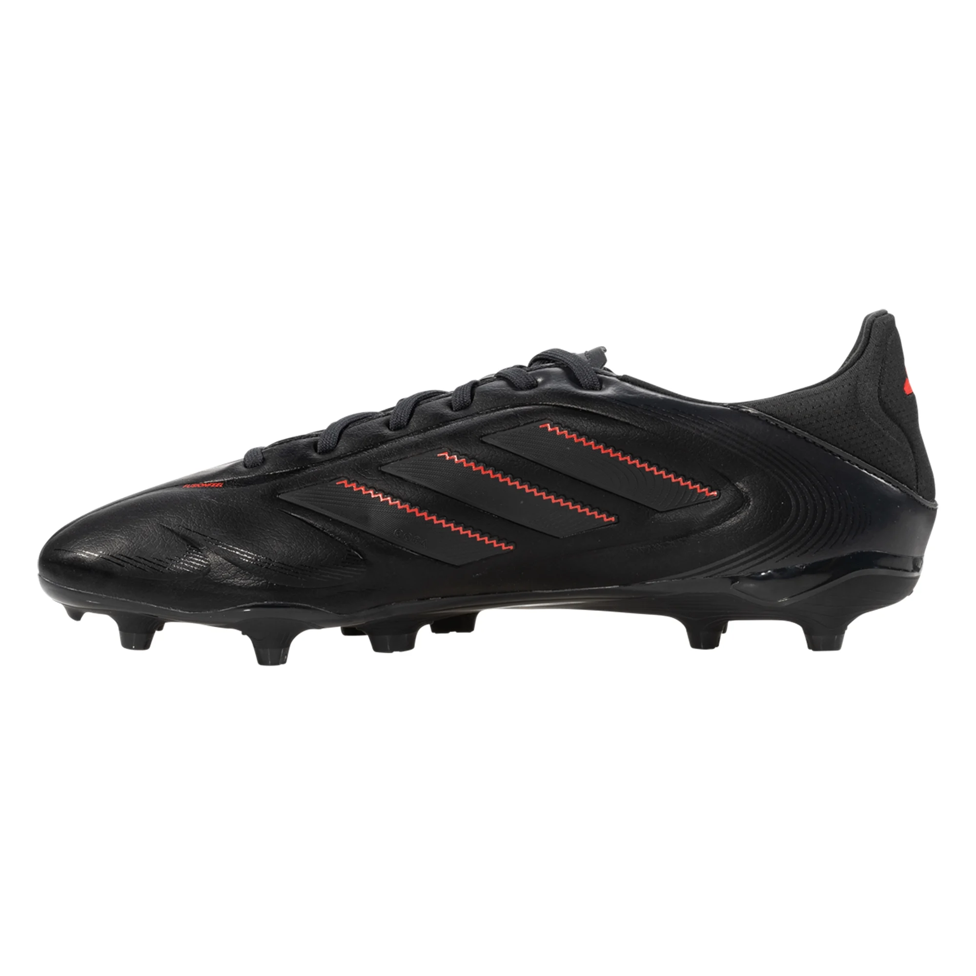 Adidas Copa Pure III League FG/MG Soccer Cleats for Men - Black/Carbon/Red - Firm Ground & Multi-Ground Football Boots - Perfect for Competitive Matches and Training Sessions