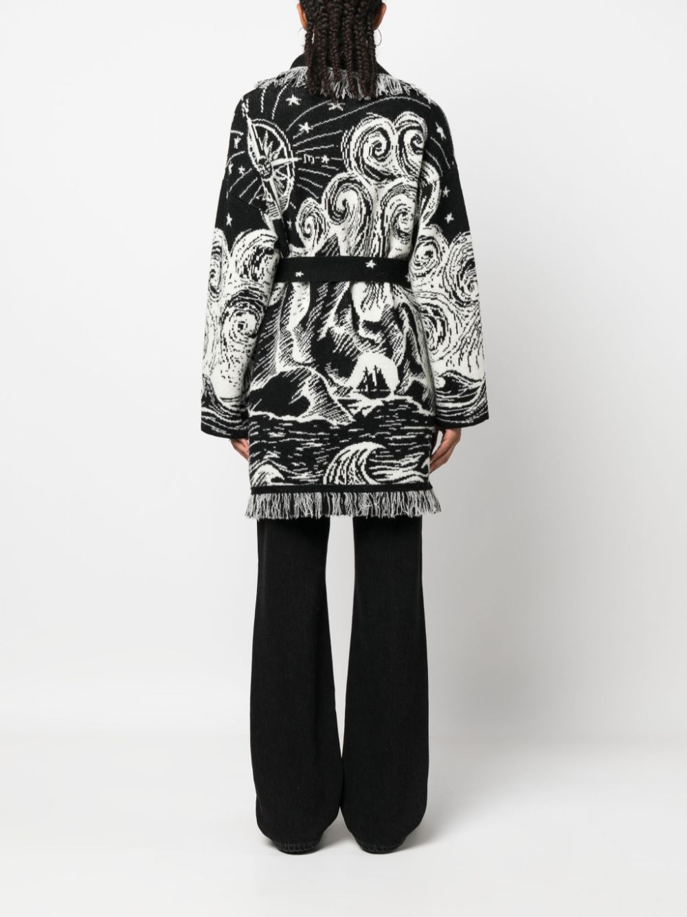 Alanui Black Cashmere Sweater for Women - Cozy Winter Knit Pullover for Casual & Office Wear