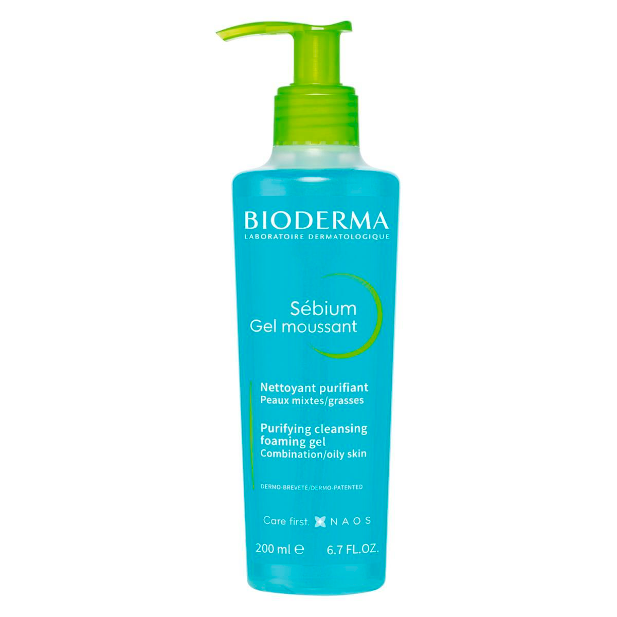 Sebium Foaming Gel 200ml - Purifying & Hydrating Face Wash for Oily & Acne-Prone Skin | Daily Skincare Routine for Clear & Balanced Complexion