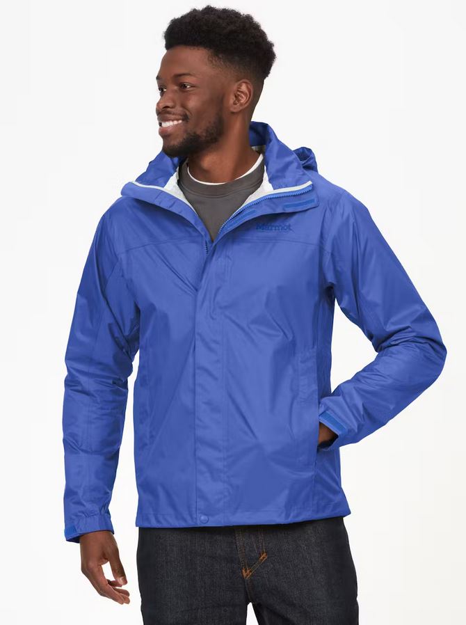 Marmot Precip Eco Jacket for Men - Lightweight Waterproof Rain Jacket for Hiking, Camping & Outdoor Adventures