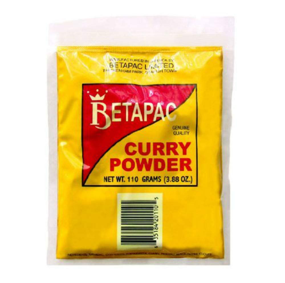 Betapac Curry Powder 3.88 Oz (110g) - 3 Pack | Authentic Indian Spice Blend for Cooking, Seasoning & Marinades | Perfect for Curry Dishes, Soups & Rice Recipes