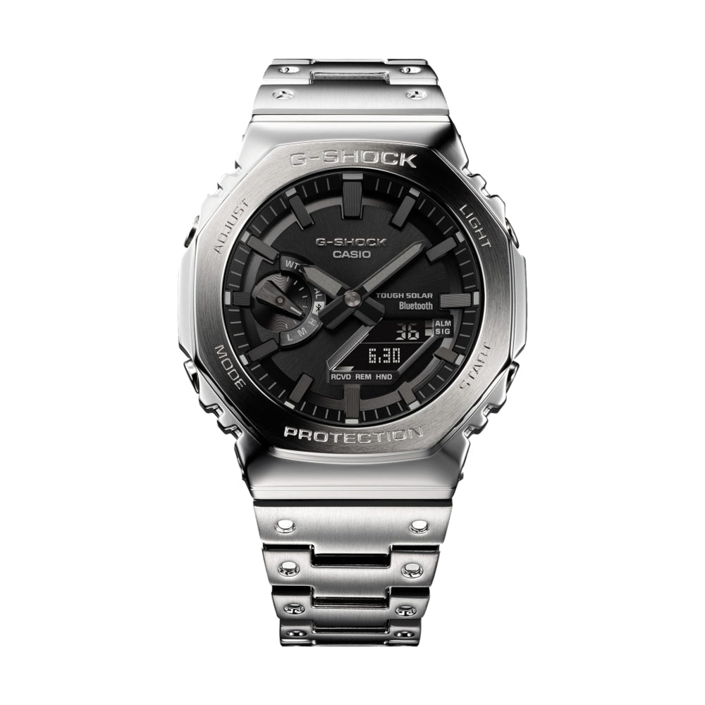 Casio G-Shock GM-B2100D-1A Men's Solar Bluetooth Watch - Stylish & Durable for Outdoor, Work & Everyday Wear