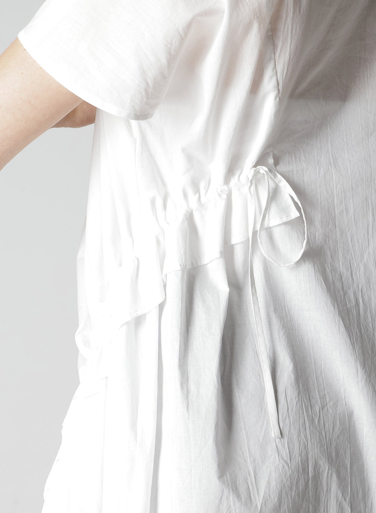 Soft Cotton Lawn Shirring Pullover Women's Casual Top | Breathable & Comfortable Summer Blouse for Outdoors, Beach, and Everyday Wear