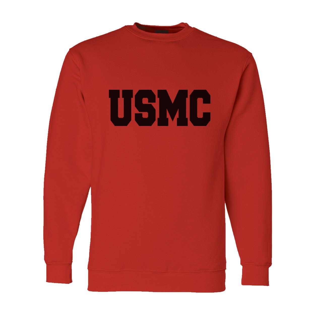USMC Crew Neck Sweatshirt - Premium Military Style Pullover for Men, Ideal for Casual Wear, Outdoor Activities, and Gym Sessions