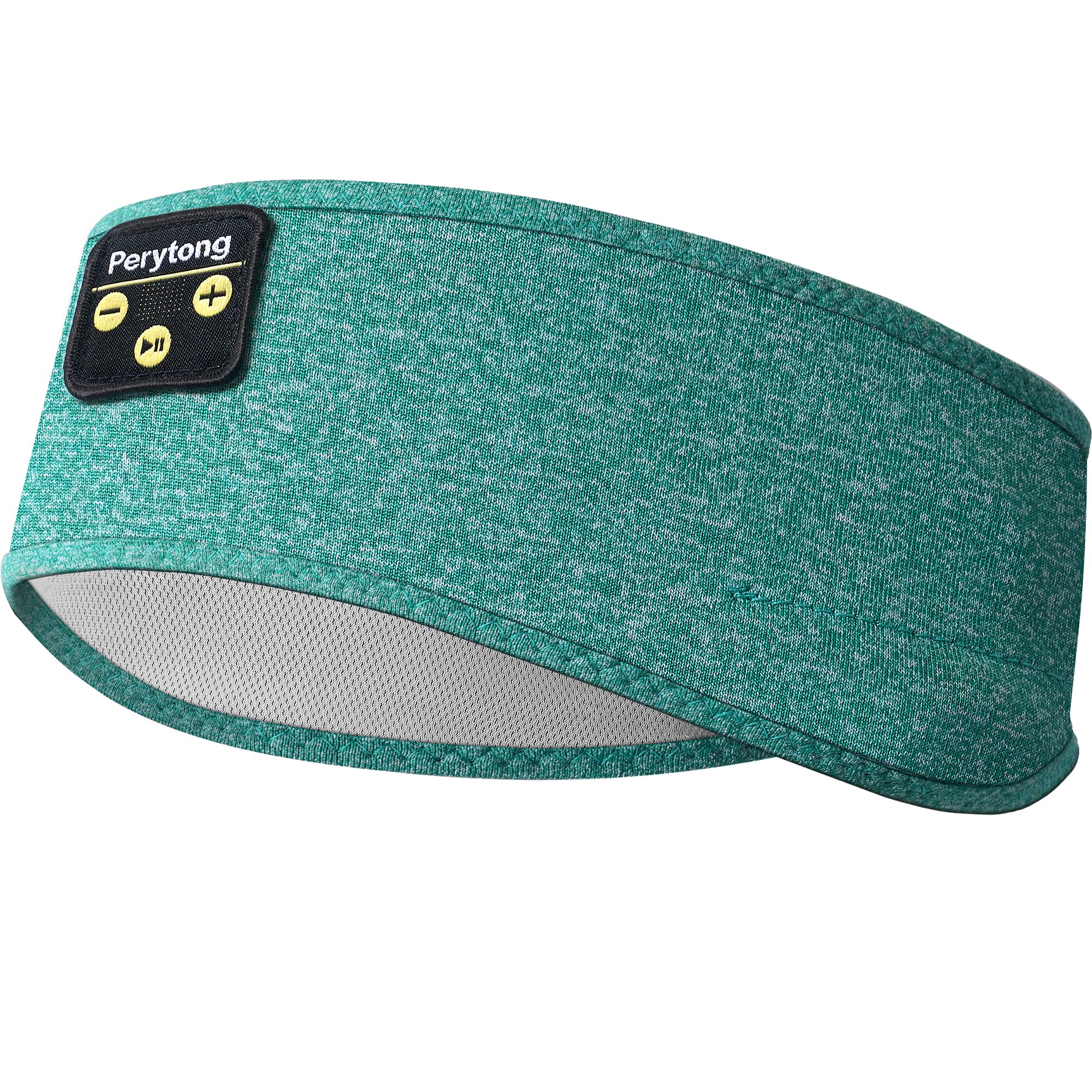 Perytong Bluetooth Sleep Headphones - Wireless Sports Headband with Ultra-Thin HD Stereo Speakers for Sleeping, Workout, Jogging, Yoga, Meditation | Comfortable for Insomnia Relief & Air Travel (Ideal for Night Use, Gym Sessions & Relaxation)