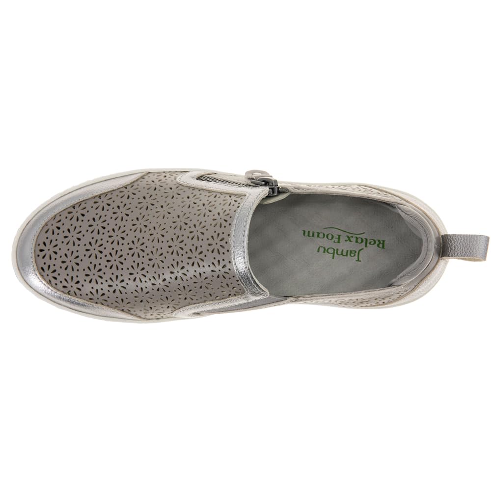 **Jambu Women's July Sneakers - Comfortable Casual Walking Shoes for Women - Black | Perfect for Everyday Wear, Travel & Outdoor Activities**