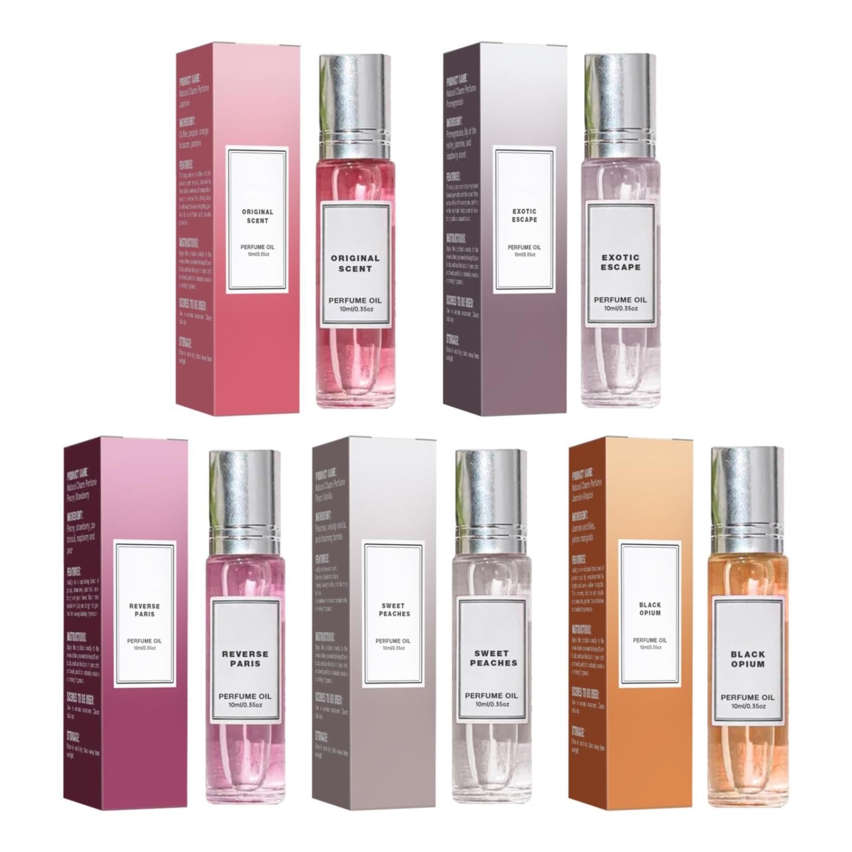 10ml Pheromone Perfume for Women & Men - Long Lasting Enhanced Fragrance Body Spray, Original Scent Attractant - Perfect for Date Night, Romantic Occasions & Confidence Boosting