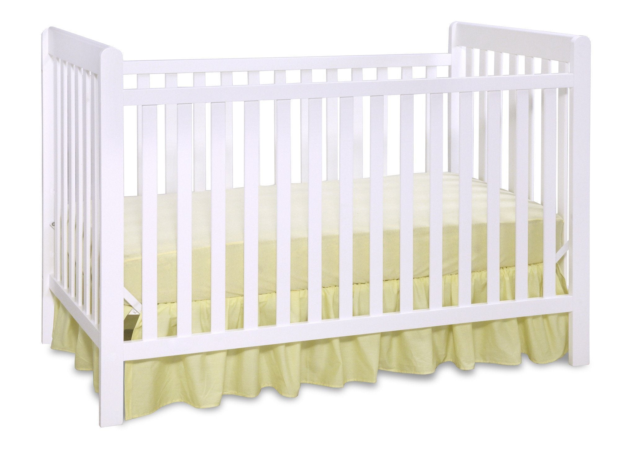 3-in-1 Convertible Baby Crib with Adjustable Height - Toddler Bed & Daybed - Perfect for Nursery, Bedroom & Small Spaces