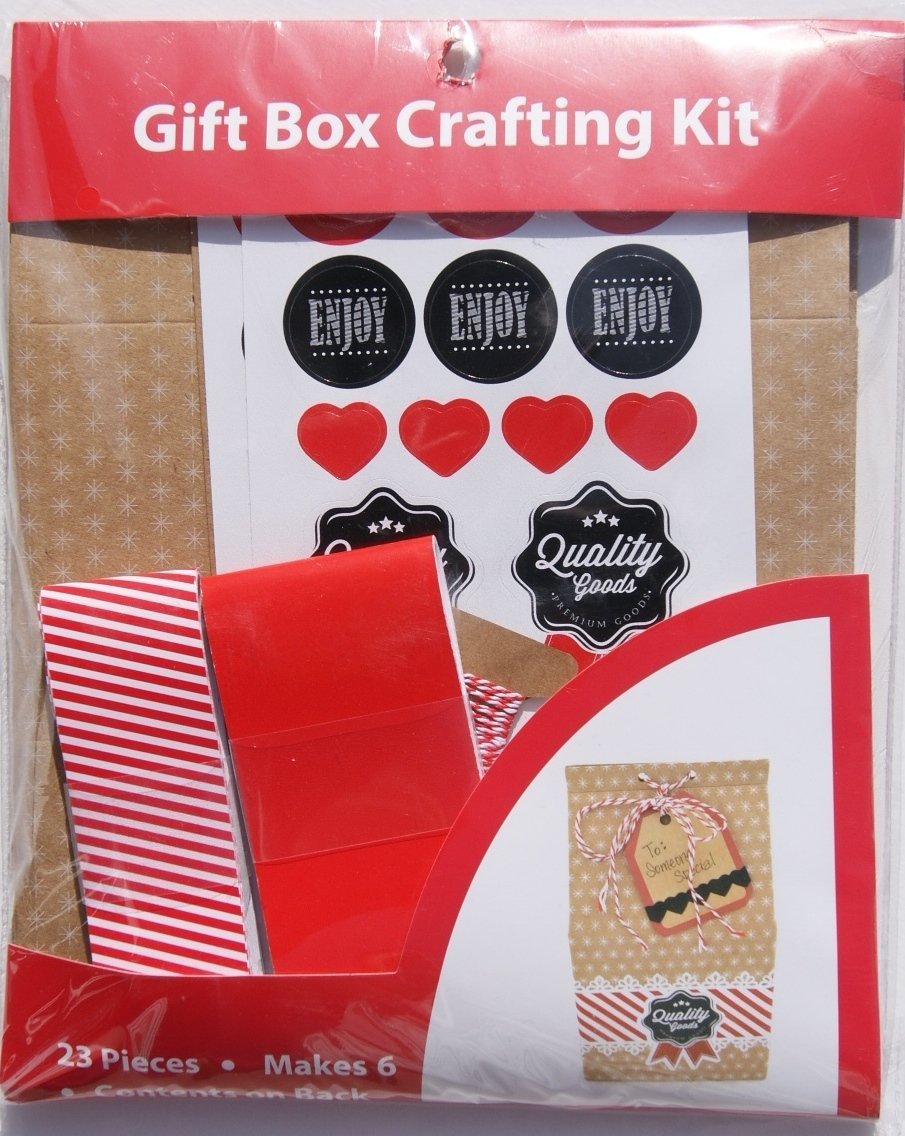 DIY Gift Box Crafting Kit - Premium Decorative Gift Box Making Supplies for Birthdays, Weddings & Holidays | Creative Handmade Gift Wrapping Solution for Party Favors, Christmas Presents & Special Occasions