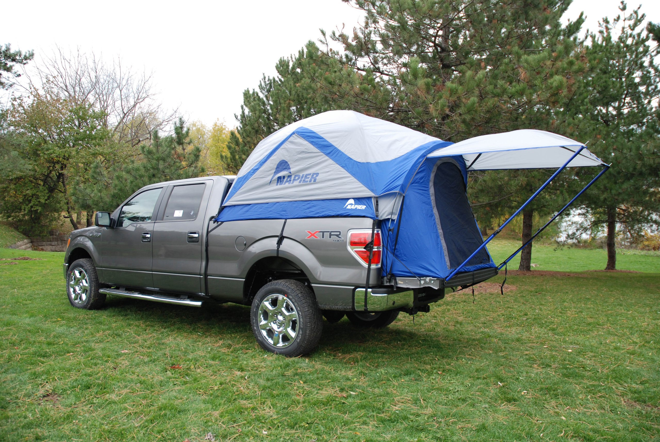 Napier Sportz Truck Tent for Full Size Crew Cab Pickups - Waterproof & Durable Camping Shelter for Outdoor Adventures