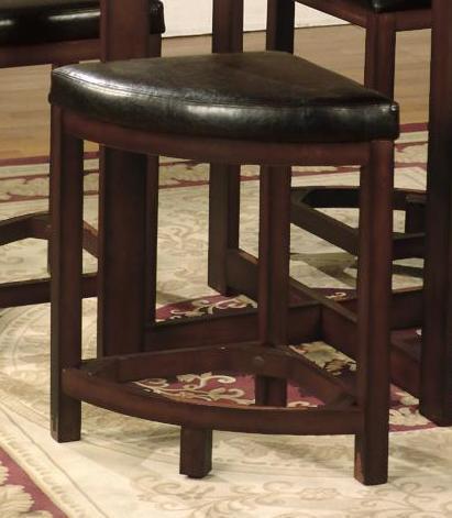 Roundhill Furniture Cylina Solid Wood Round Dining Table with Tempered Glass Top & 4 Chairs - Perfect for Kitchen, Dining Room, and Small Space Gatherings
