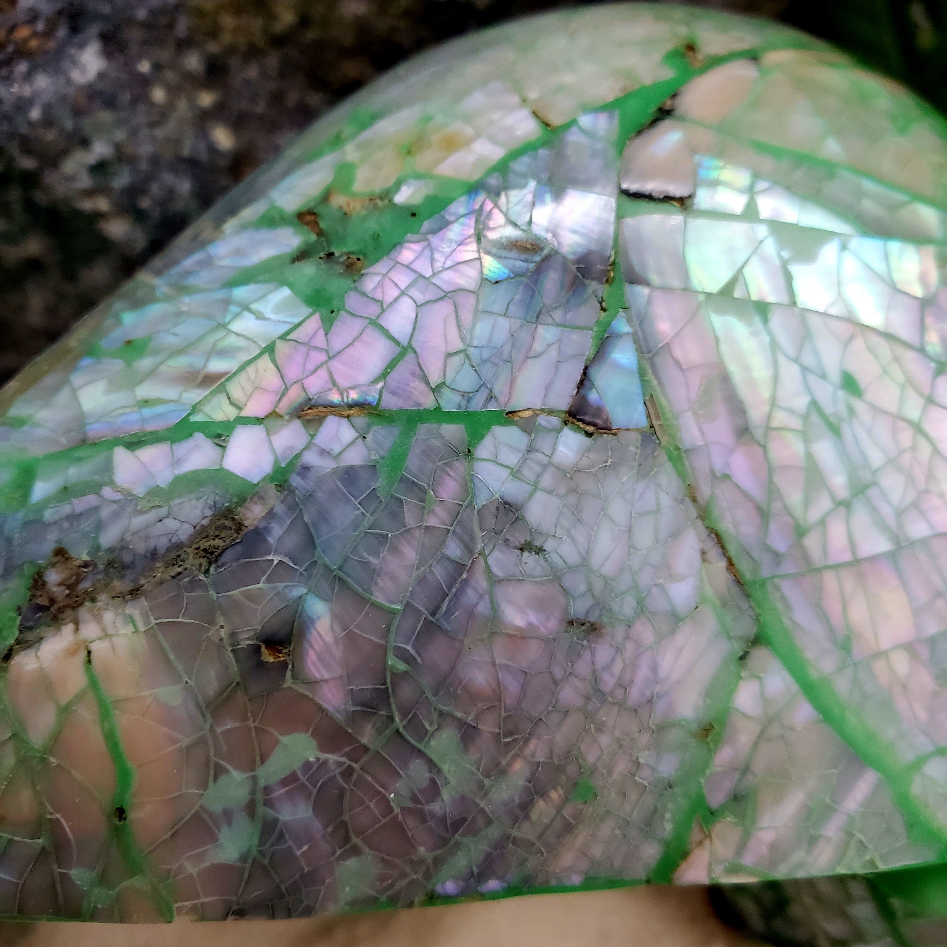 Natural Abalone Shell Pendant Necklace - Handcrafted Jewelry for Women, Boho Beach Style Accessory | Perfect for Beach Weddings, Summer Outfits & Layering