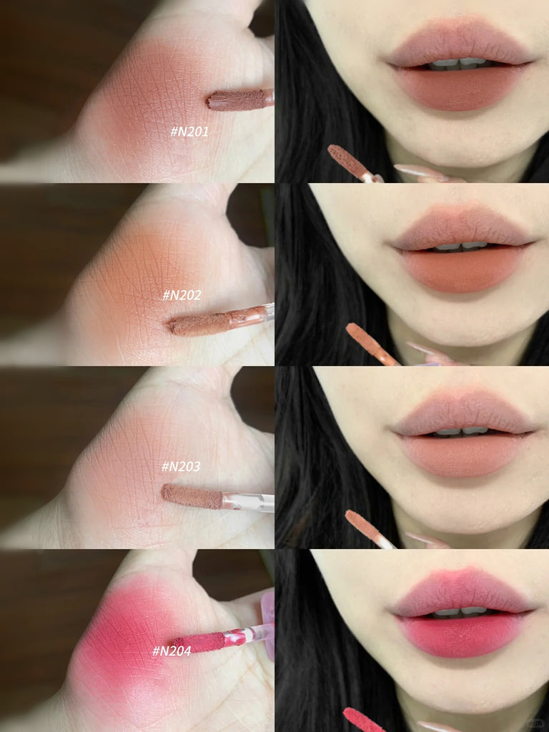 Uhue Temperature Difference Matte Lip Glaze - Long Lasting Hydrating Lipstick for Women, Perfect for Everyday Wear & Special Occasions