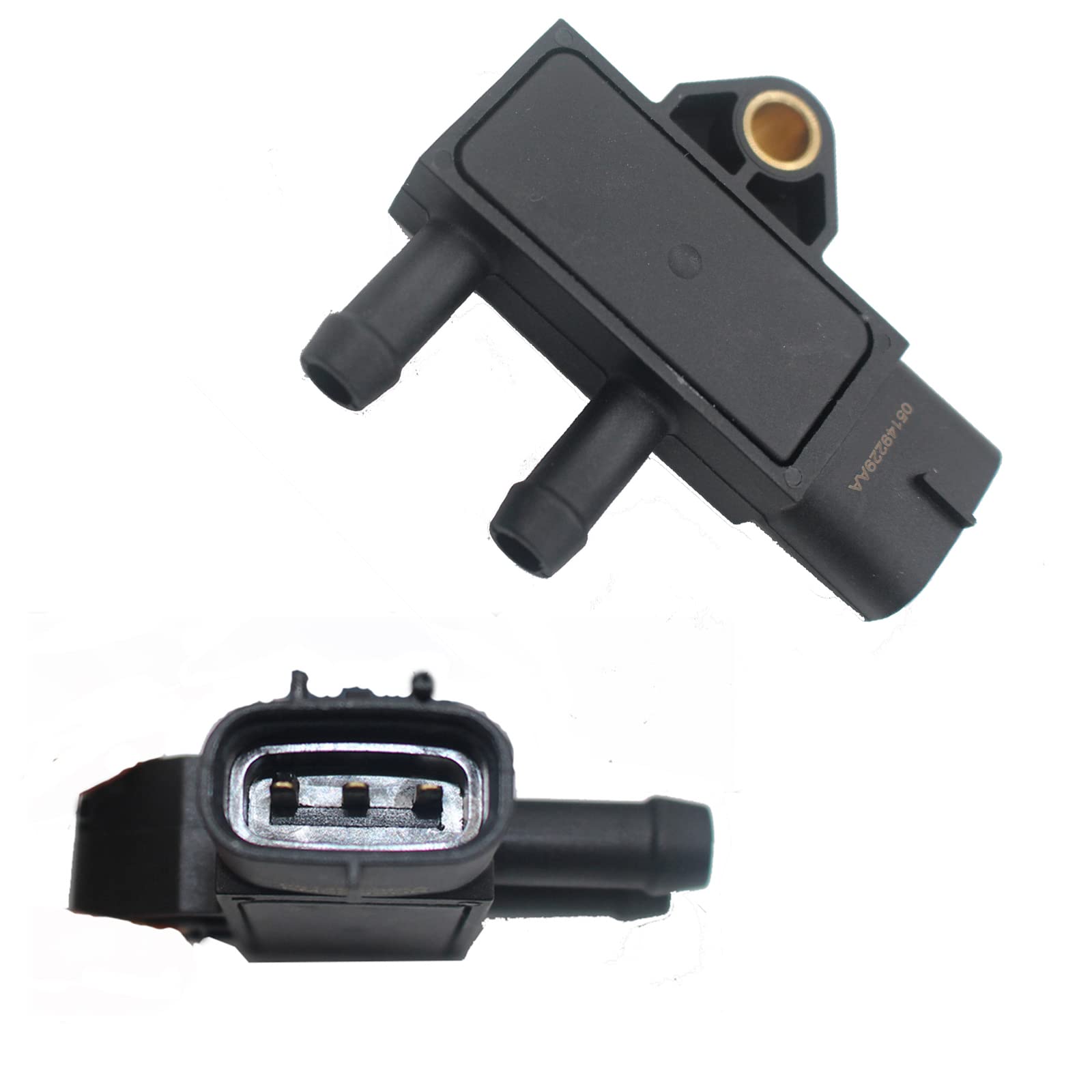 Ram 2500 3500 4500 6.7L Diesel Engine Differential Pressure Sensor 5149229AA 05149229AA 3-Pin Switch – Perfect for Engine Performance Monitoring and Emissions Control