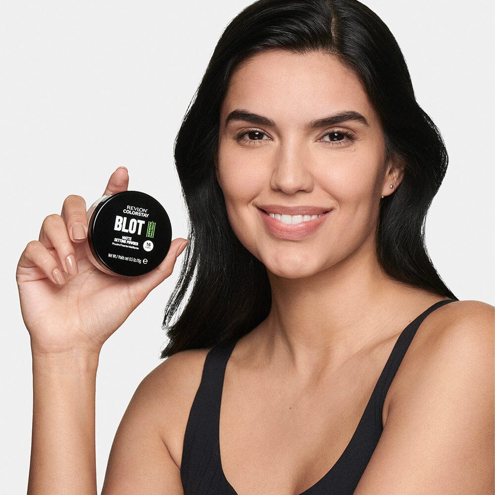 Revlon Colorstay BLOT Setting Powder - Universal Shade, 15g | Oil Control & Matte Finish for All-Day Makeup | Perfect for Oily Skin & Hot Weather
