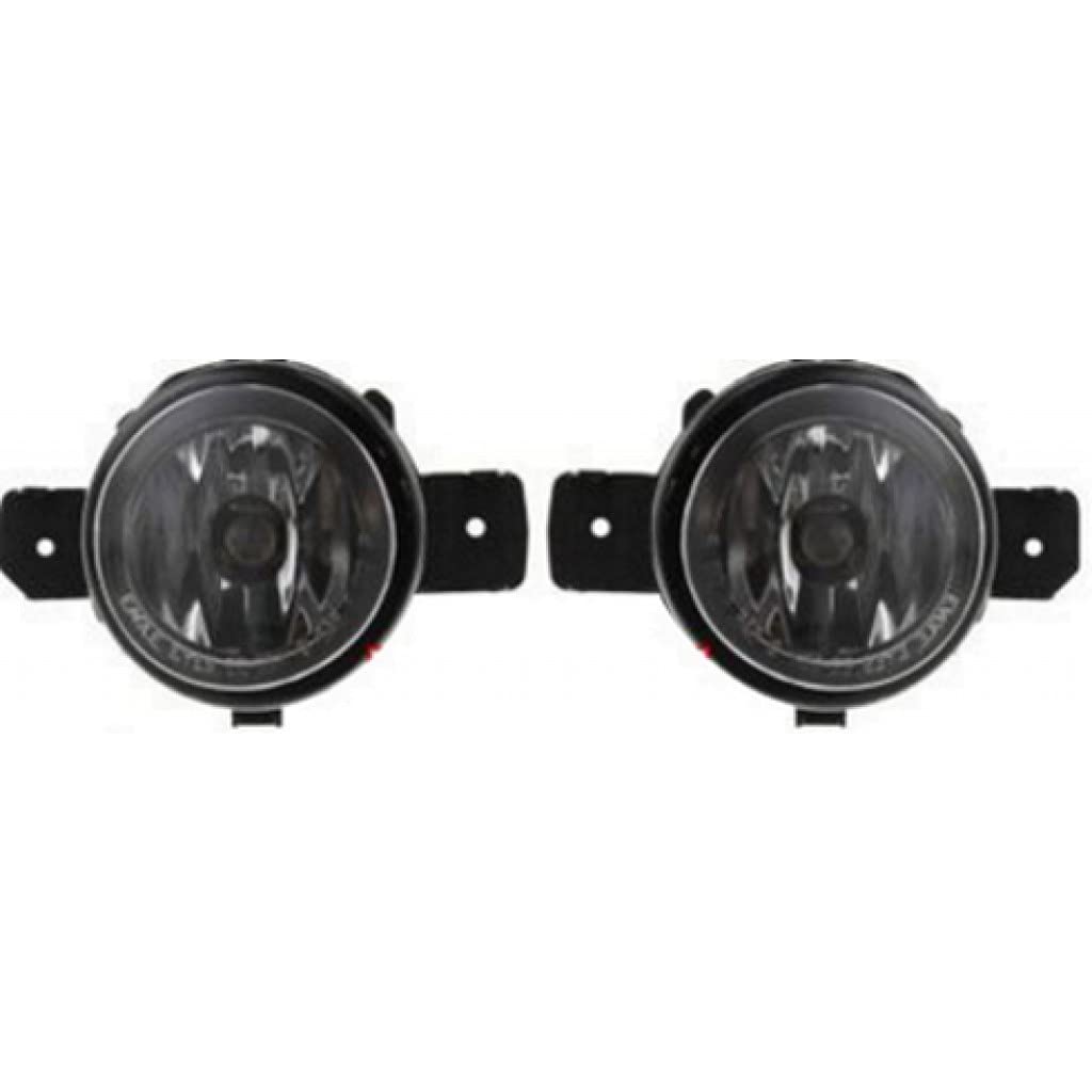 2011 Infiniti G37 Coupe/Convertible Fog Lights Pair - Driver & Passenger Side Replacement (NI2592122 NI2593122) | Compatible with 26155-8990A 26150-8990A | Enhance Night Visibility & Style for Your Luxury Vehicle