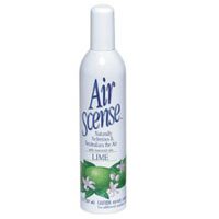 Air Scense Lime Air Freshener 3-Pack (12x7Oz) - Long Lasting Citrus Scent for Home, Office & Car | Eliminates Odors & Freshens Air Naturally