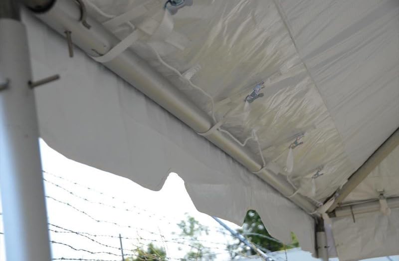 30' x 60' White West Coast Frame Canopy Tent - Heavy Duty Indoor & Outdoor Party Tent for 150-360 People | Perfect for Weddings, Events, Farmers Markets, and Backyard Gatherings | Commercial & Residential Use | Easy Setup & Durable Construction