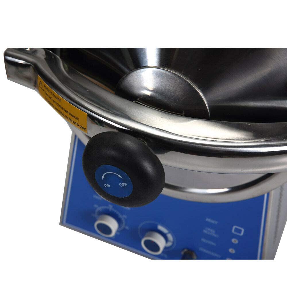 24L Stainless Steel Table Top Steam Sterilizer Autoclave - High Pressure Medical Equipment for Dental, Tattoo & Beauty Tools Sterilization
