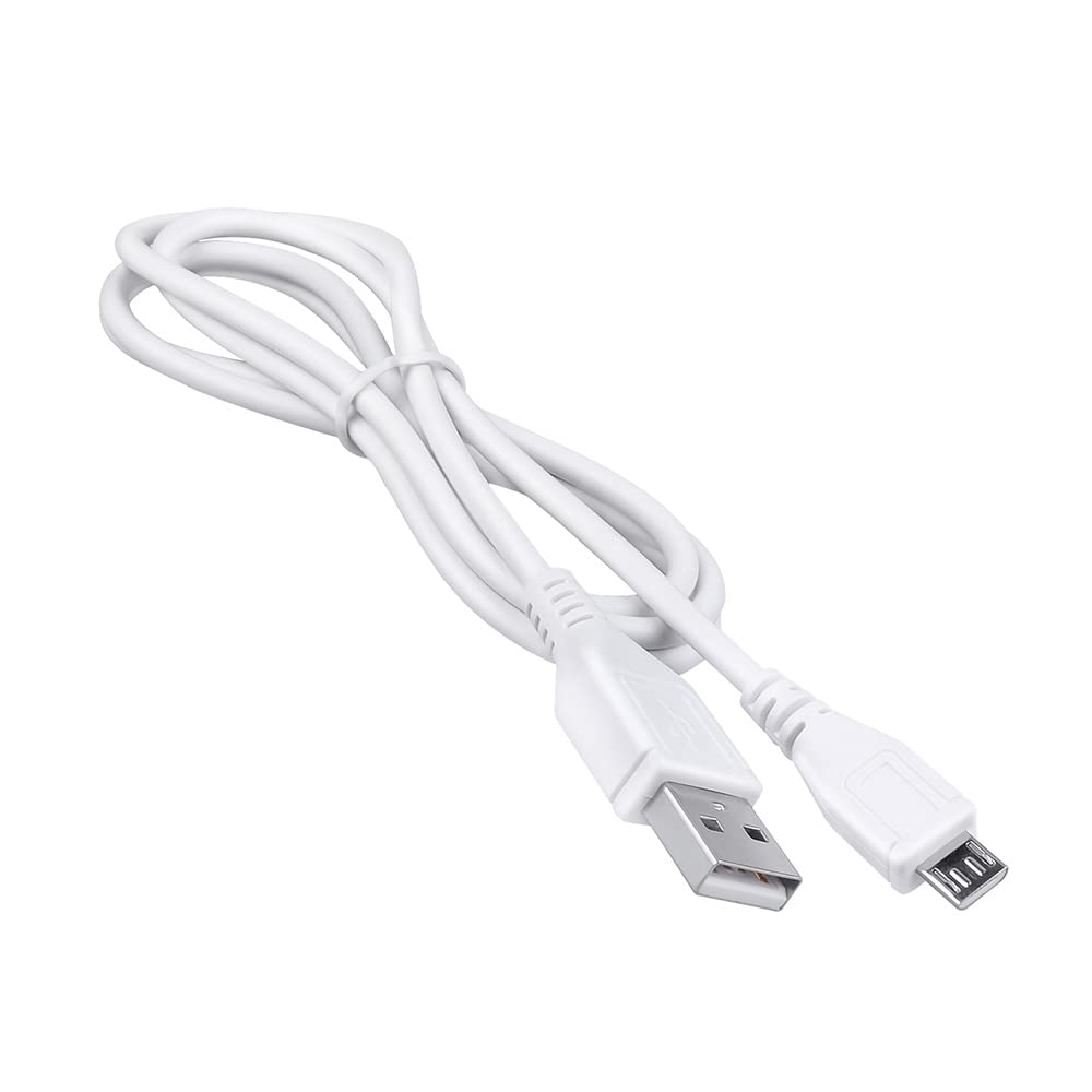 5ft White Micro USB Charging Cable for Nextbook Flexx 9 NXW9QC132B Tablet - Fast Charging & Data Sync for Home, Office & Travel
